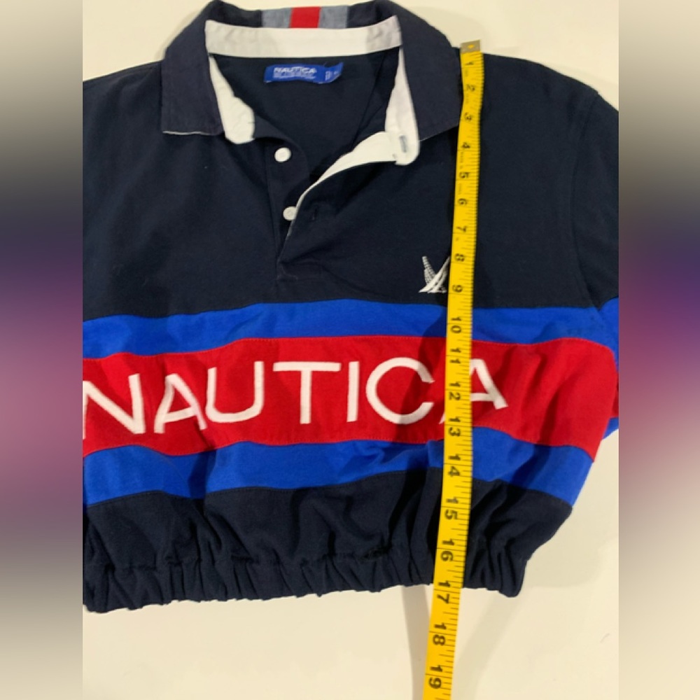 NAUTICA custom reworked crop top size Medium. - Picture 2 of 4